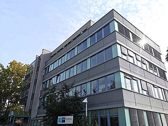 Gebäude des IHK BIZ in Halle